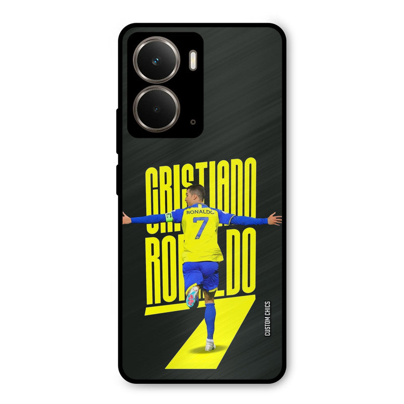Excited Ronaldo Realme P3 Mobile Back Cover - Sports PrintShield Case