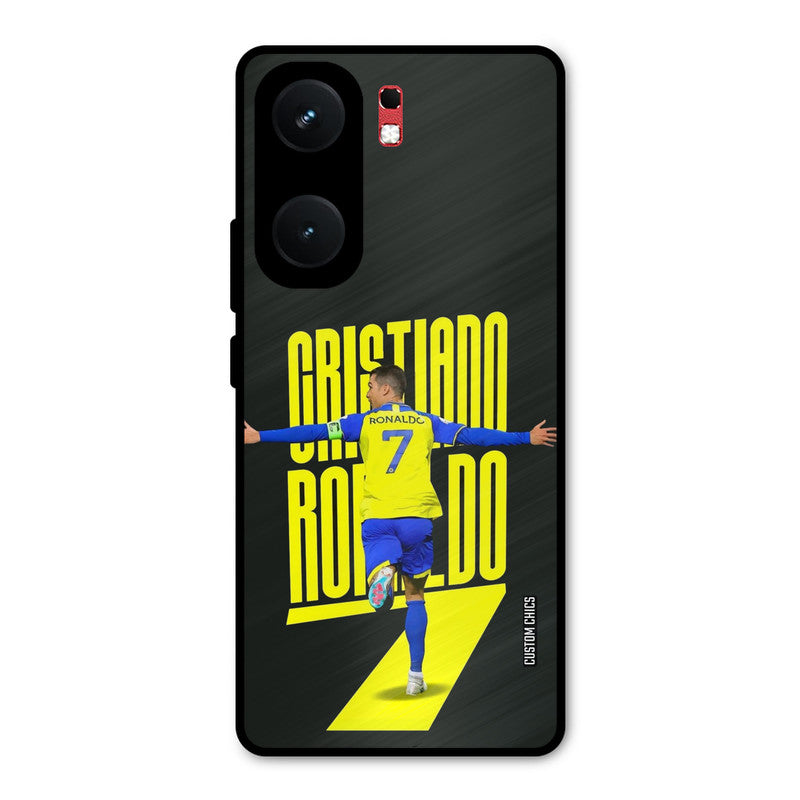 Excited Ronaldo iQOO Neo 9 Pro Mobile Back Cover - Sports PrintShield Case