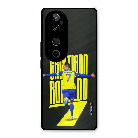 Excited Ronaldo Vivo V40 Pro Mobile Back Cover - Sports PrintShield Case