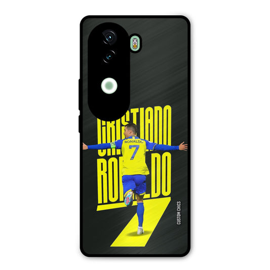 Excited Ronaldo Vivo V40e Mobile Back Cover - Sports PrintShield Case