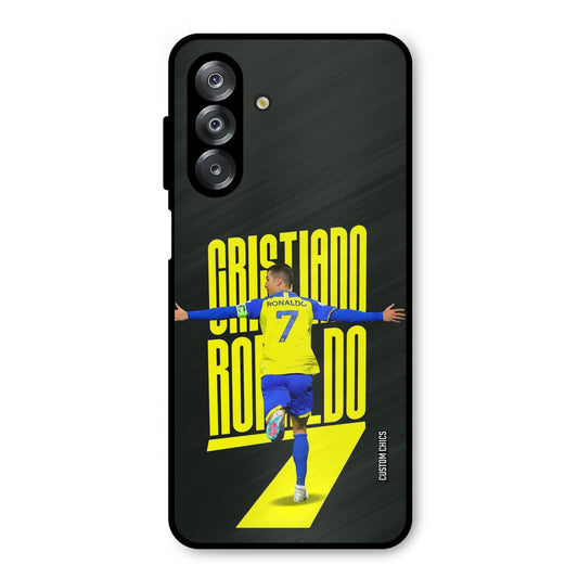 Excited Ronaldo Samsung Galaxy A26 Mobile Back Cover - Sports PrintShield Case