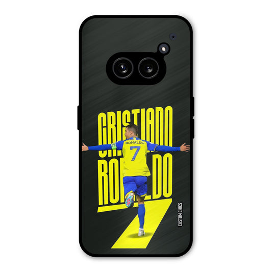 Excited Ronaldo Nothing Phone 2a Mobile Back Cover - Sports PrintShield Case
