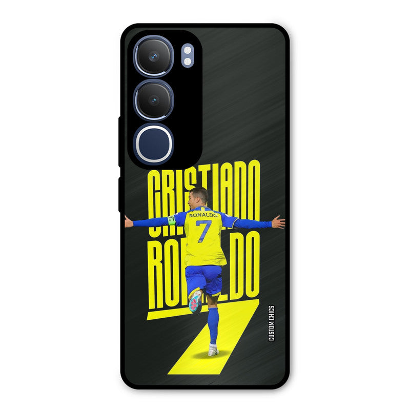 Excited Ronaldo Vivo Y29 Mobile Back Cover - Sports PrintShield Case