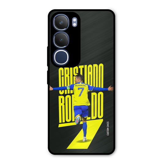 Excited Ronaldo Vivo Y29 Mobile Back Cover - Sports PrintShield Case