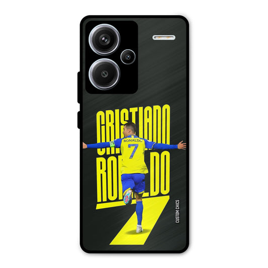 Excited Ronaldo Redmi Note 13 Pro Plus Mobile Back Cover - Sports PrintShield Case