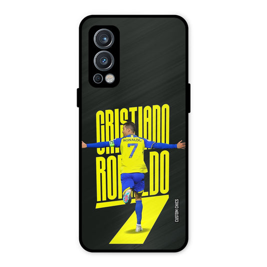 Excited Ronaldo OnePlus Nord 2 5G Mobile Back Cover - Sports PrintShield Case