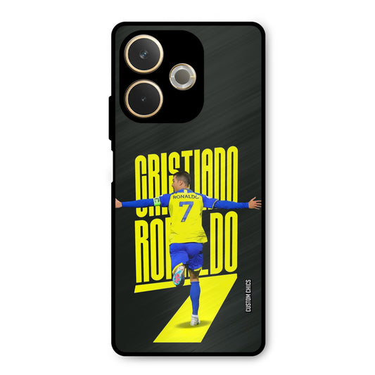 Excited Ronaldo Oppo A5 Pro Mobile Back Cover - Sports PrintShield Case