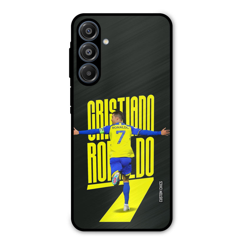 Excited Ronaldo Samsung Galaxy A16 5G Mobile Back Cover - Sports PrintShield Case