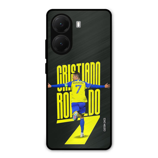 Excited Ronaldo Poco X7 Pro Mobile Back Cover - Sports PrintShield Case
