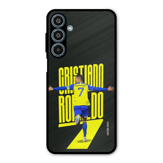 Excited Ronaldo Samsung Galaxy M35 5G Mobile Back Cover - Sports PrintShield Case