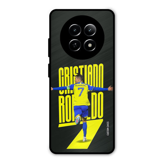 Excited Ronaldo Realme Narzo N65 Mobile Back Cover - Sports PrintShield Case