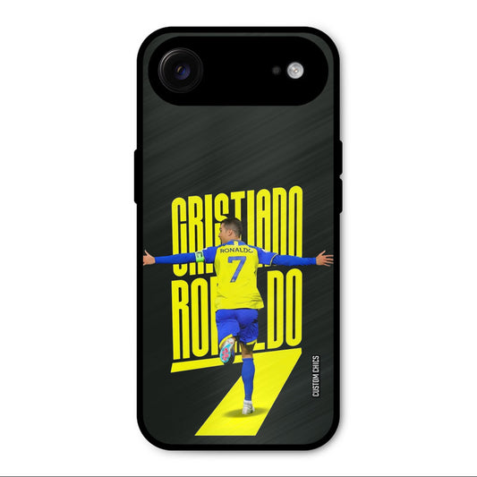 Excited Ronaldo iPhone Air Mobile Back Cover - Sports PrintShield Case