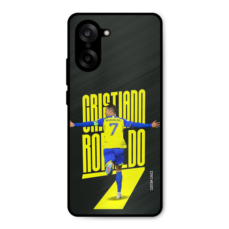 Excited Ronaldo Oneplus Nord CE5 Mobile Back Cover - Sports PrintShield Case
