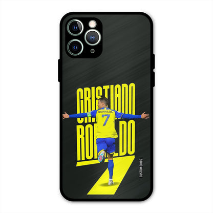 Excited Ronaldo  iPhone 11 Pro Max Mobile Back Cover - Sports PrintShield Case