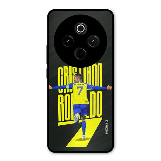 Excited Ronaldo iQoo Z10 Mobile Back Cover - Sports PrintShield Case