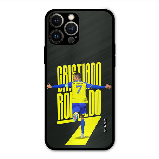 Excited Ronaldo  iPhone 13 Pro Max Mobile Back Cover - Sports PrintShield Case
