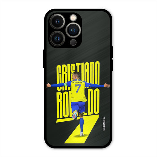 Excited Ronaldo  iPhone 13 Pro Mobile Back Cover - Sports PrintShield Case
