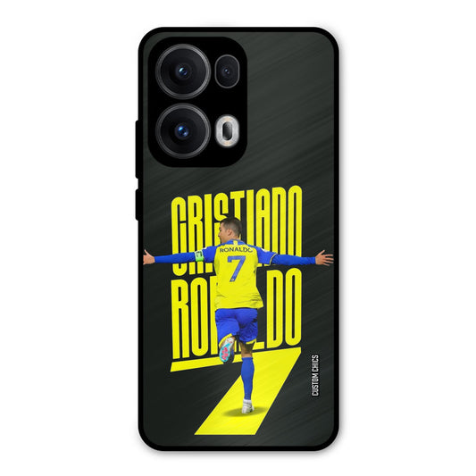 Excited Ronaldo Oppo Reno 13 Pro 5G Mobile Back Cover - Sports PrintShield Case