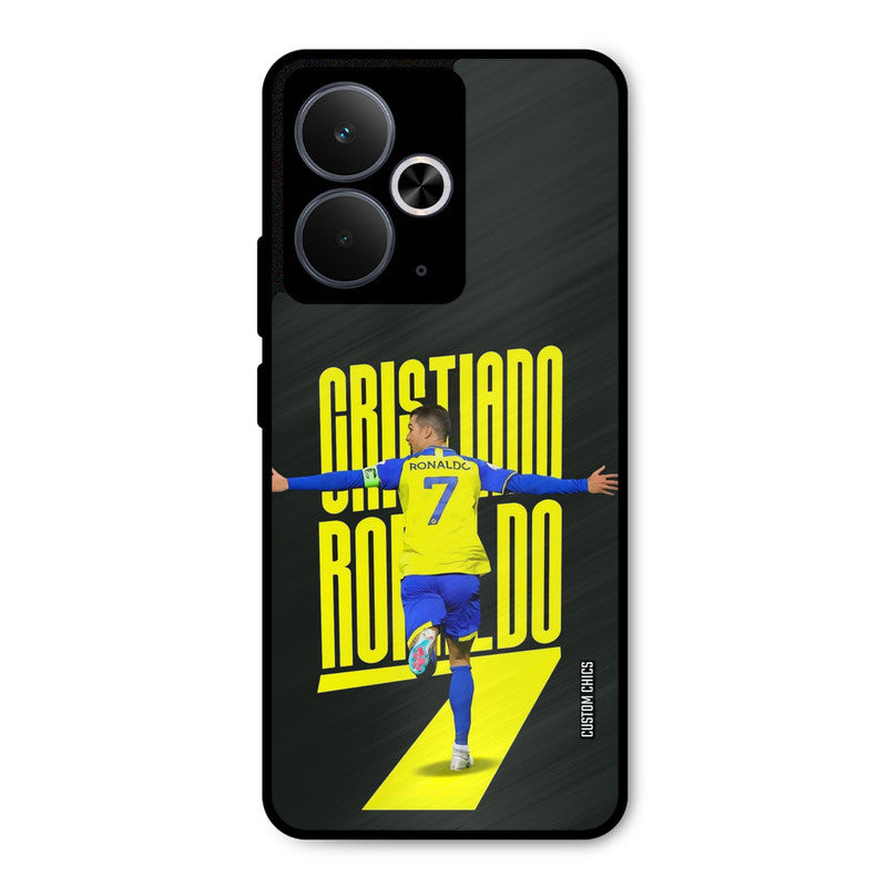 Excited Ronaldo Realme 14T Mobile Back Cover - Sports PrintShield Case