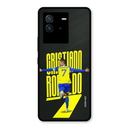 Excited Ronaldo iQoo Neo 6 Mobile Back Cover - Sports PrintShield Case