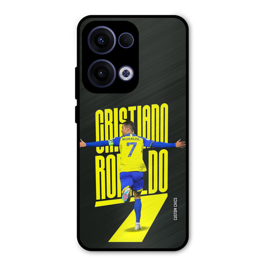 Excited Ronaldo Oppo Reno 13 5G Mobile Back Cover - Sports PrintShield Case