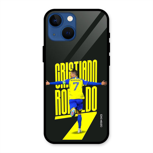 Excited Ronaldo iPhone 13 Mini Mobile Back Cover - Sports PrintShield Case