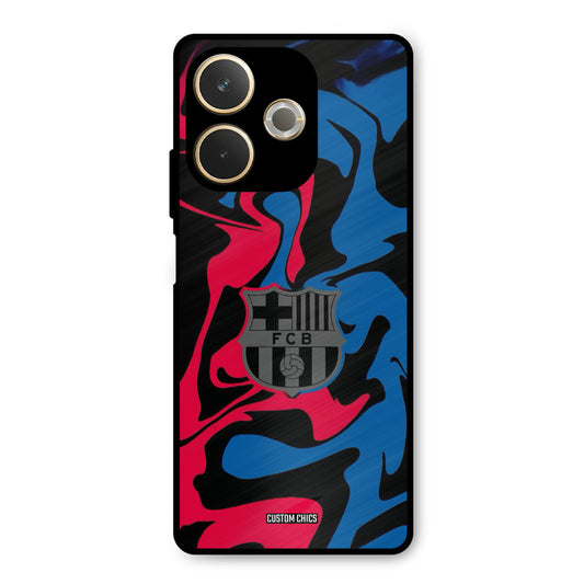 FC Barcelona Comic Oppo A5 Pro Mobile Back Cover - Sports PrintShield Case