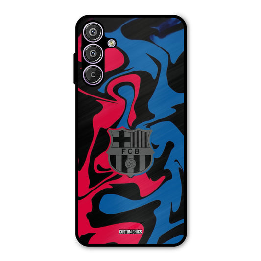 FC Barcelona Comic Samsung Galaxy F15 Mobile Back Cover - Sports PrintShield Case