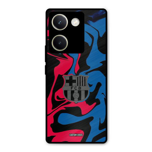 FC Barcelona Comic Vivo Y200 Pro Mobile Back Cover - Sports PrintShield Case