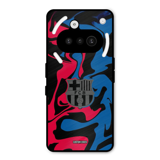 FC Barcelona Comic Nothing Phone 3A Mobile Back Cover - Sports PrintShield Case