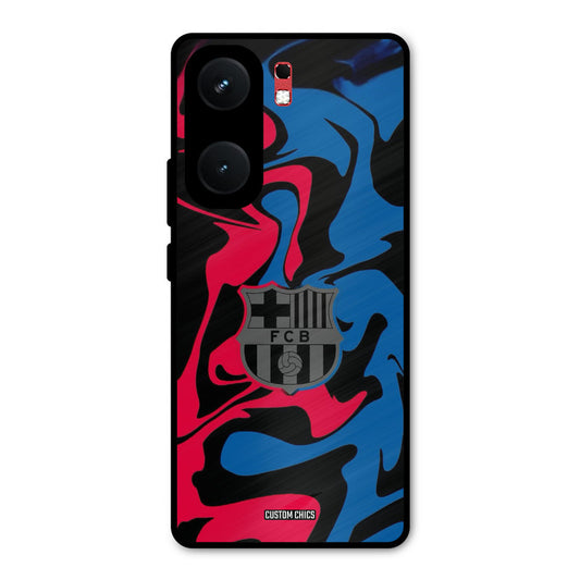 FC Barcelona Comic iQOO Neo 9 Pro Mobile Back Cover - Sports PrintShield Case