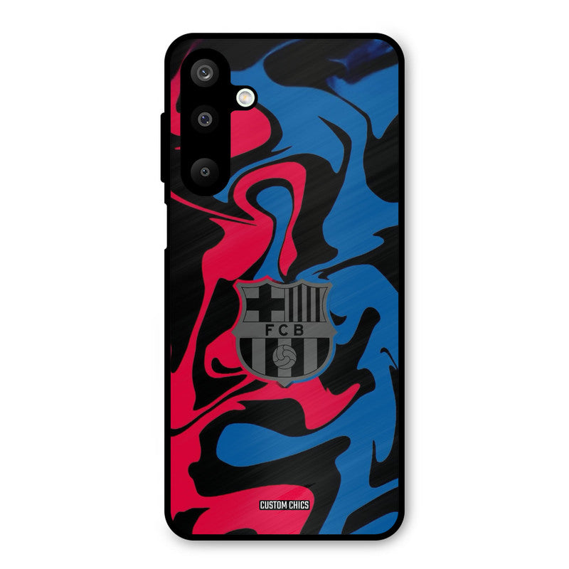 FC Barcelona Comic Samsung Galaxy M16 Mobile Back Cover - Sports PrintShield Case
