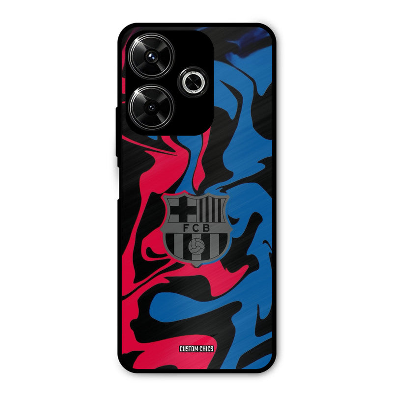 FC Barcelona Comic Redmi 13 5G Mobile Back Cover - Sports PrintShield Case