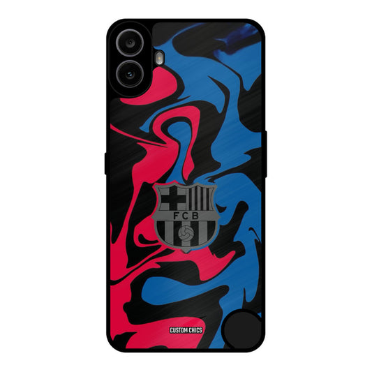 FC Barcelona Comic Nothing CMF Phone 1 Mobile Back Cover - Sports PrintShield Case