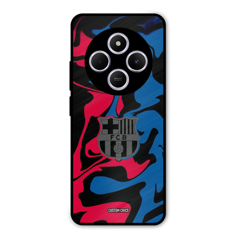 FC Barcelona Comic Poco M7 Mobile Back Cover - Sports PrintShield Case