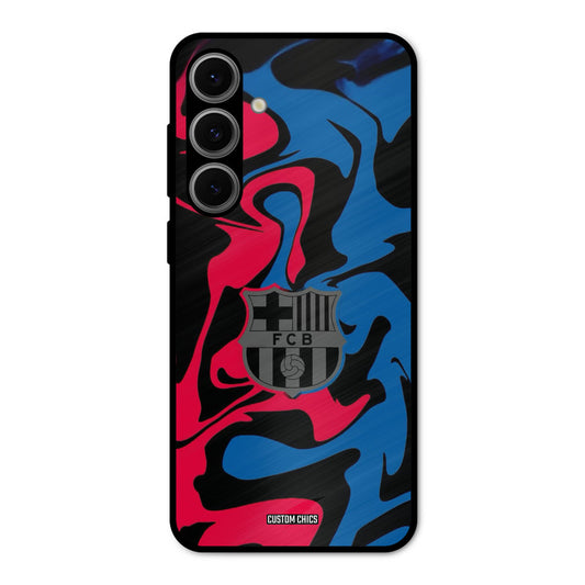 FC Barcelona Comic Samsung Galaxy S24 Mobile Back Cover - Sports PrintShield Case