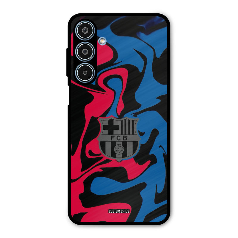 FC Barcelona Comic Samsung Galaxy M35 5G Mobile Back Cover - Sports PrintShield Case
