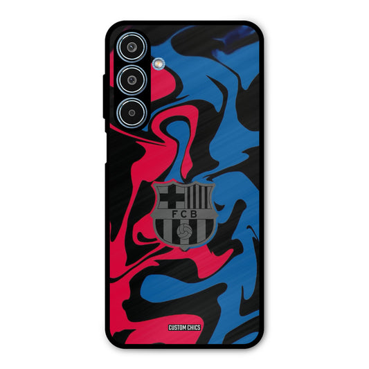 FC Barcelona Comic Samsung Galaxy M35 5G Mobile Back Cover - Sports PrintShield Case