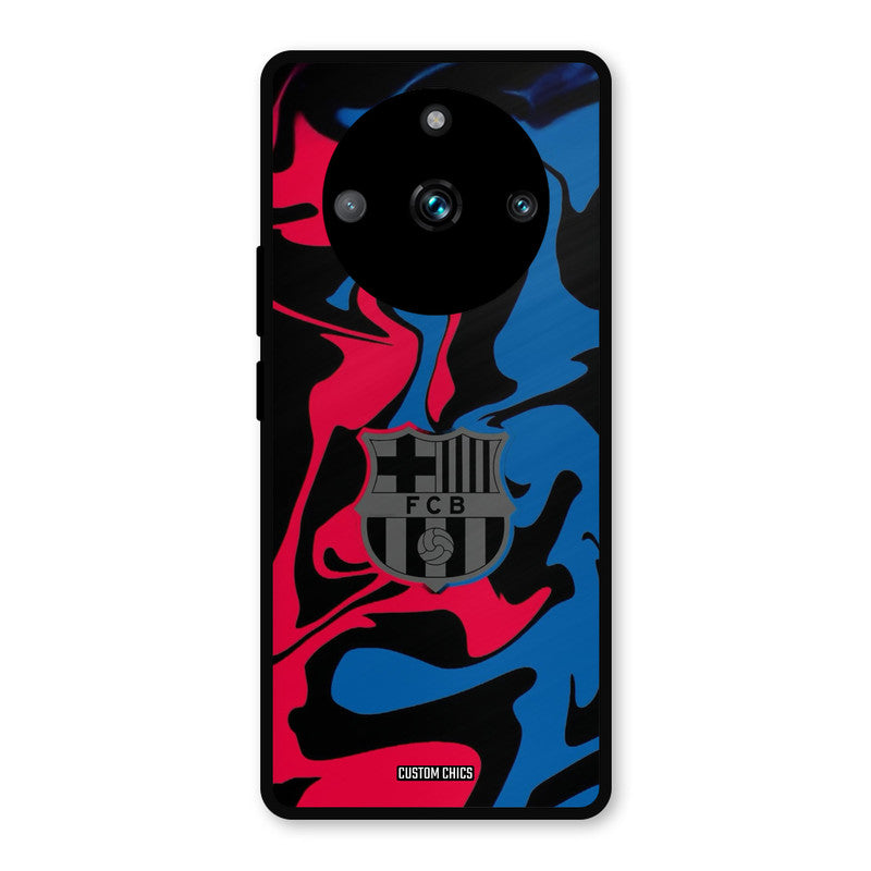 FC Barcelona Comic Realme 11 Pro Plus Mobile Back Cover - Sports PrintShield Case