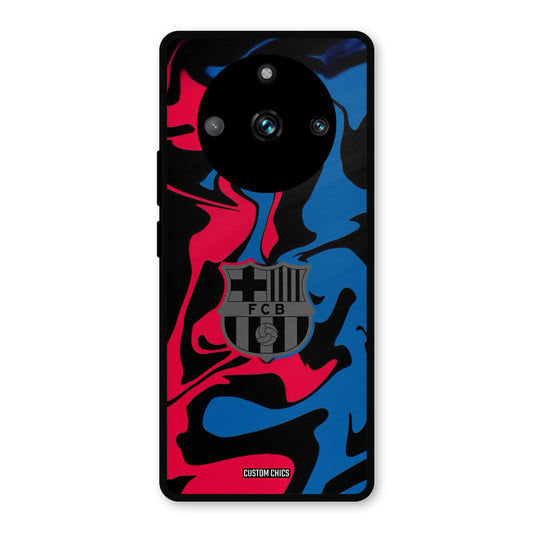FC Barcelona Comic Realme 11 Pro Plus Mobile Back Cover - Sports PrintShield Case