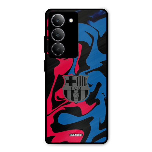 FC Barcelona Comic Realme 14x Mobile Back Cover - Sports PrintShield Case