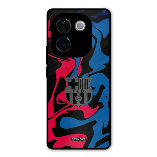FC Barcelona Comic iQOO Z9s Pro Mobile Back Cover - Sports PrintShield Case