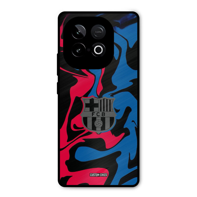 FC Barcelona Comic iQOO Neo 10 Mobile Back Cover - Sports PrintShield Case