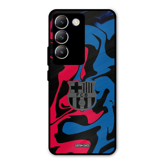FC Barcelona Comic Vivo Y200e Mobile Back Cover - Sports PrintShield Case