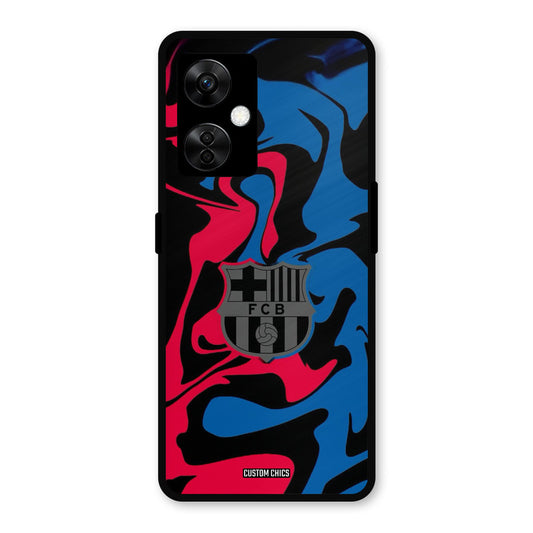 FC Barcelona Comic OnePlus Nord CE 3 Lite Mobile Back Cover - Sports PrintShield Case