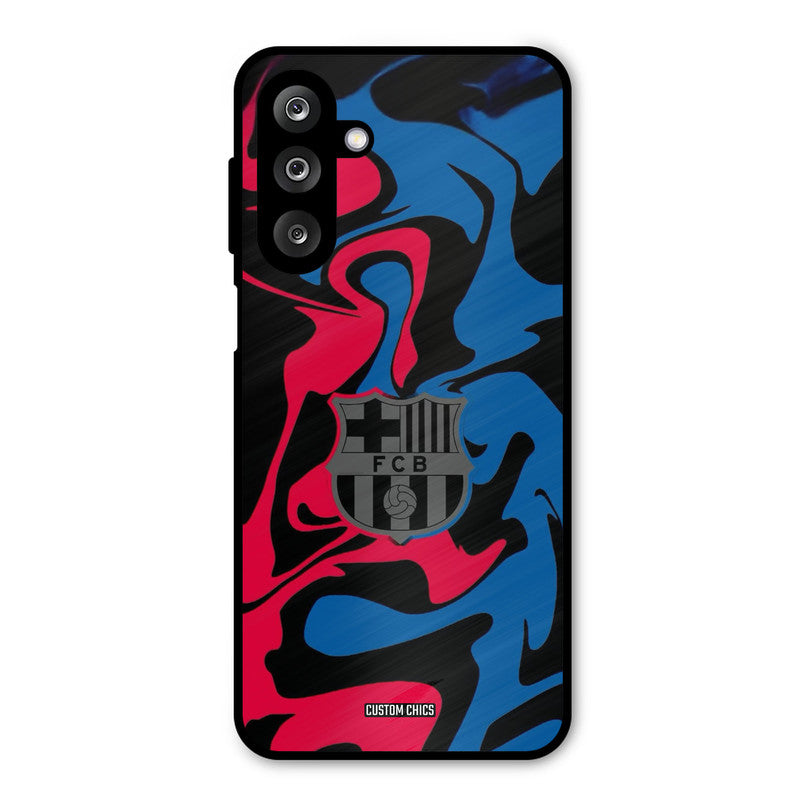 FC Barcelona Comic Samsung Galaxy M36 Mobile Back Cover - Sports PrintShield Case