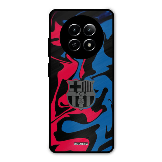 FC Barcelona Comic Realme Narzo N65 Mobile Back Cover - Sports PrintShield Case