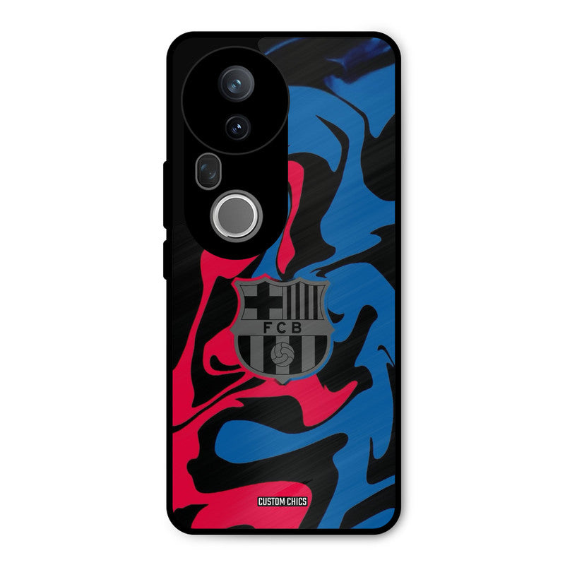 FC Barcelona Comic Vivo T4 Ultra Mobile Back Cover - Sports PrintShield Case