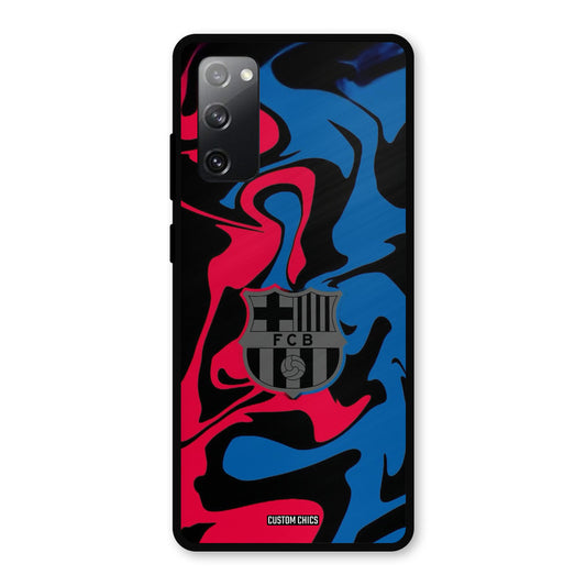 FC Barcelona Comic Samsung Galaxy S20 FE 5G Mobile Back Cover - Sports PrintShield Case