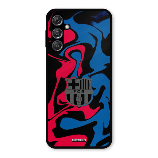 FC Barcelona Comic Samsung Galaxy M34 5G Mobile Back Cover - Sports PrintShield Case
